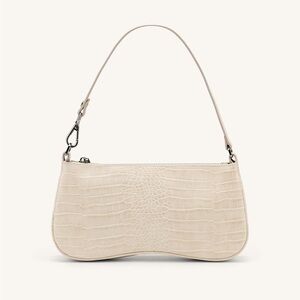 JW PEI Eva Shoulder Bag Ivory croc